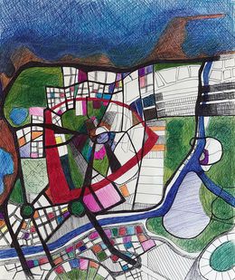 Painting, Untitled 5, Wissam Beydoun