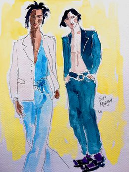 Fine Art Drawings, Sies Marjan, Manuel Santelices