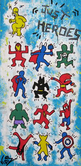 Painting, Just heroes, Vidiz