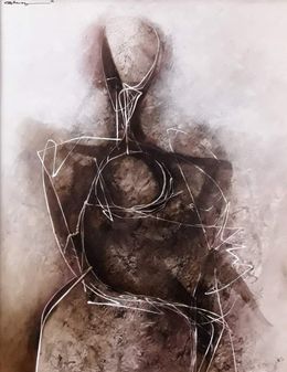 Painting, Eternal hugs, Reinaldo Chavez