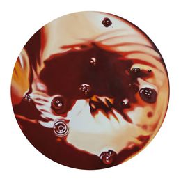Painting, Orange Vertige. 2014. (Vortex 13), Philippe Huart