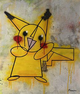 Painting, Pika Pika, Jérémy Ferreira