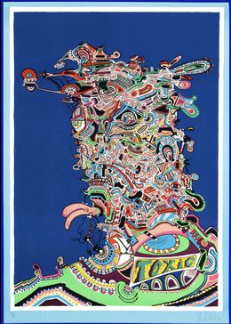 Print, Toxic, Erik Parker
