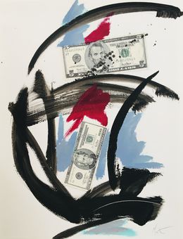 Painting, Miotte Money, Jean Miotte