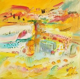 Painting, Orangeade, Âme Sauvage