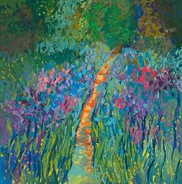 Painting, Pleasure Garden, Dasha Pogodina