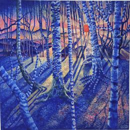 Painting, La forêt intérieure, Clémence Dupuch