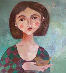Painting, Olivia, Dasha Pogodina