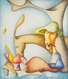 Painting, Dinner, Sargis Zaqaryan
