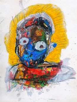 Painting, Sans titre, Rafiy Okefolahan
