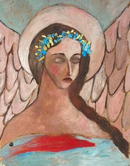 Painting, The eternal city, Dasha Pogodina