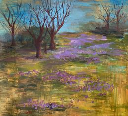 Painting, Spring symphony#1, Dasha Pogodina