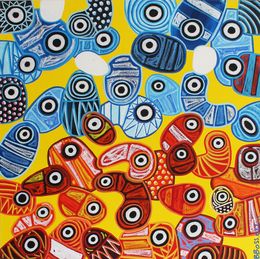 Painting, Boîte de Petri #11, David Jehan (B.boss)
