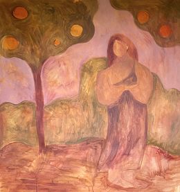 Painting, I was lost but I'm found, Dasha Pogodina