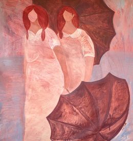 Painting, Sister, do you remember sea#2, Dasha Pogodina