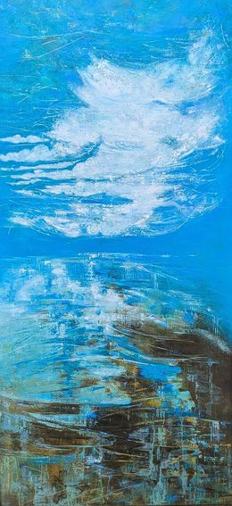 Painting, Ciel, immense est le ciel..., Nadine Pillon