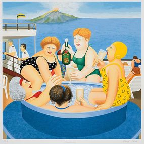 Print, Cruising, Beryl Cook