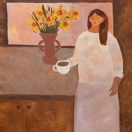 Painting, Love Life and Wait for Spring, Dasha Pogodina