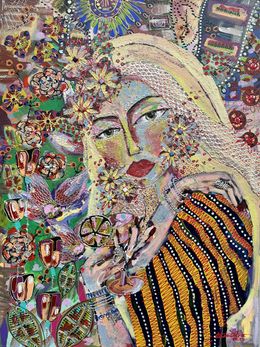 Painting, Vibrant enigma, Alexandra Zamfir