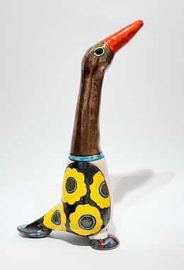 Sculpture, The Joyful Goose, Viktor Zuk