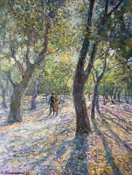 Painting, Autumn in the park, Mishurovsky Victor