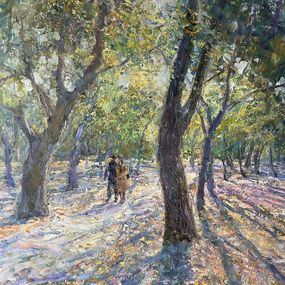 Painting, Autumn in the park, Mishurovsky Victor