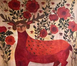 Painting, For the first time I see myself so clearly, Dasha Pogodina