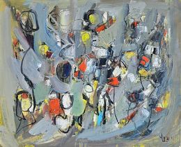 Painting, Fragments of Movement, Vlas Ayvazyan