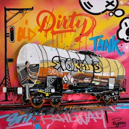 Painting, Dirty container, Pappay
