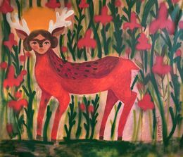 Painting, I will lead you to the light, Dasha Pogodina