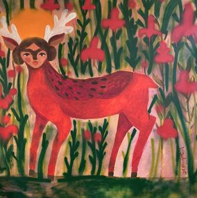 Painting, I will lead you to the light, Dasha Pogodina