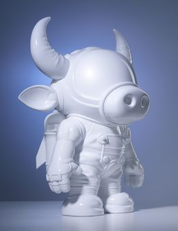 Sculpture, Space Cowboy - Moox White Edition Small, Jules Holland