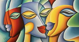 Painting, Nobody can change our love, Hani Badawi Leo