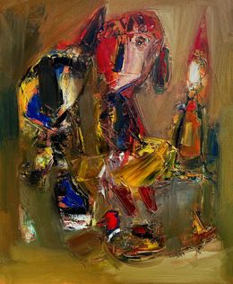Painting, Deep contrast, Mateos Sargsyan