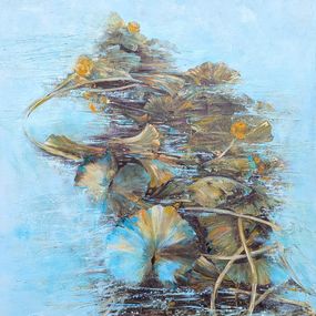 Painting, Bouquet d'eau, Nadine Pillon