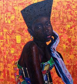 Painting, Unapologetic Vogue, Bakare Abubakri-sideeq Babatunde