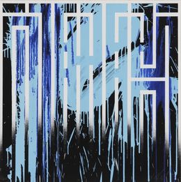 Print, 3 blues, L'Atlas