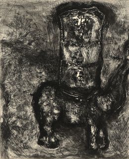 Print, Le rat et l'éléphant, Marc Chagall