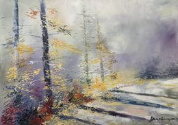 Painting, Autumn Veil, Vahe Bagumyan