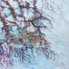 Painting, Tout un monde dans une flaque, Nadine Pillon