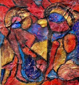 Painting, Icône I, Cécile Girard