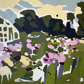 Painting, Garden, Jacob Burda