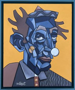 Painting, La tête en vrac, AKET