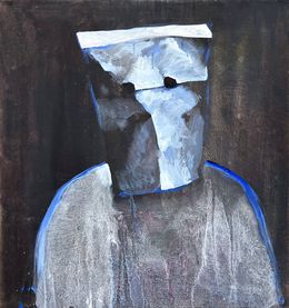 Painting, Behind the Mask, Zakhar Shevchuk