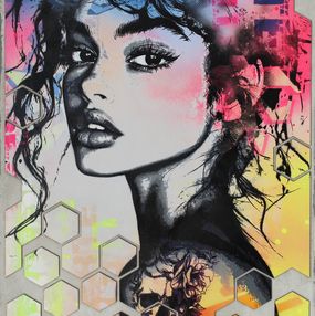 Painting, Hexagone fragment, Maxime Andriot