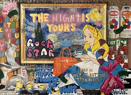 Painting, Rockstar Night Alice, Jisbar
