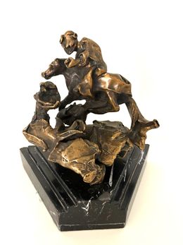 Sculpture, Cavalier et Dragon, Salvador Dali