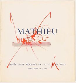 Fine Art Drawings, Mathieu, Georges Mathieu