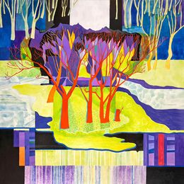 Painting, Summer of the Four Seasons 20250613, Dake Wang Qi