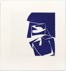 Print, Covers 3 Ultramarine, Joanne Freeman